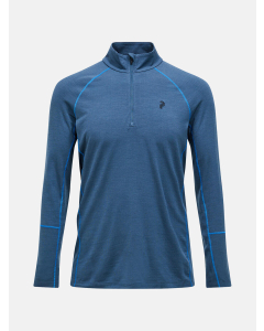 Peak Performance Magic Half Zip Wool-blend Baselayer Men