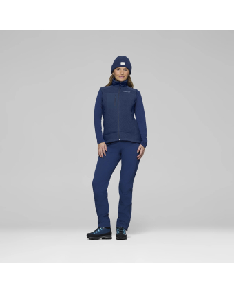 Norrøna trollveggen warm3 Vest Indigo Night Model