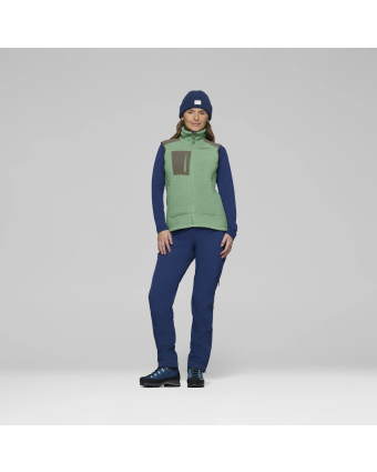 Norrøna trollveggen warm3 Vest Dark Ivy Model