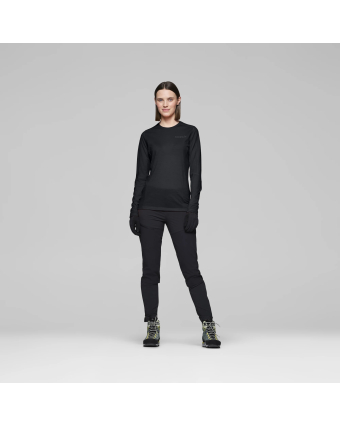 Norrøna falketind equaliserUll Long Sleeve Caviar Black Model