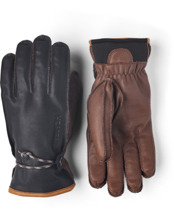 Wakayama 5 finger Navy/Brown 7