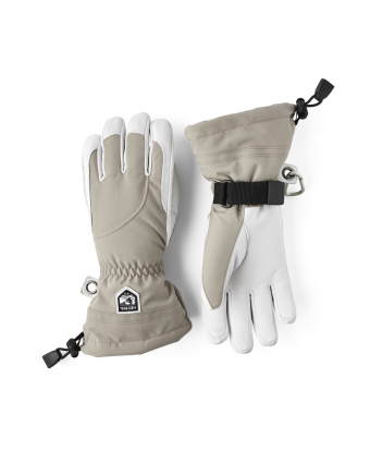 Heli Ski Female 5 finger Khaki/Offwhite 6
