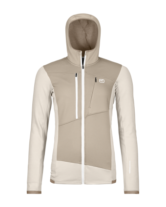 Fleece Grid Hoody Women