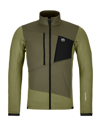 Fleece Grid Jacket Men