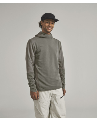 Fleece Cord Hoodie M