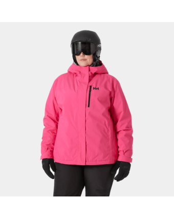 Women Snowplay Plus Jacket Dragon Fruit model