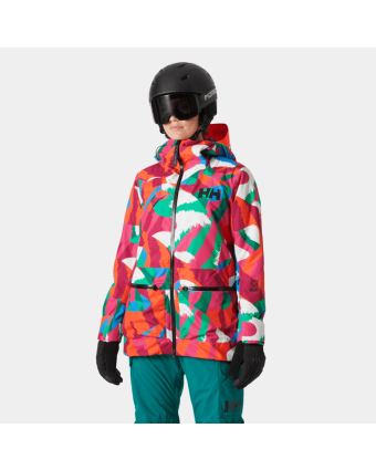 Women Whitewall Lifaloft 3 Jacket Jpb Aop model
