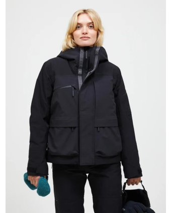 W 2L Stretch Jacket-BLACK-OFFBLACK L