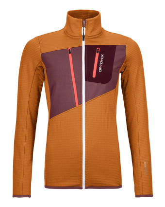 Fleece Grid Jacket Women