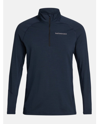 Men Magic Half Zip White logo