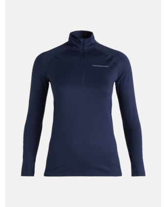 Women Magic Half Zip White logo