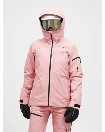 Women Alpine Gore-Tex 2L Insulated Shell Jacket Warm Blush