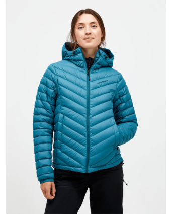 W Frost Down Hood Jacket-HYDRO FRESH-INF L