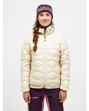 W Helium Down Jacket-SAND FOG XL