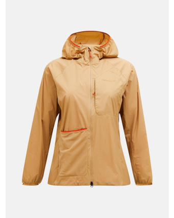 Peak Performance Freelight Polartec® Alpha™ Insulated Hood Jacket Women Women SIERRA SAND