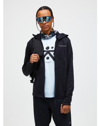 Trail Polartec® Power Grid™ Zip Hood Men