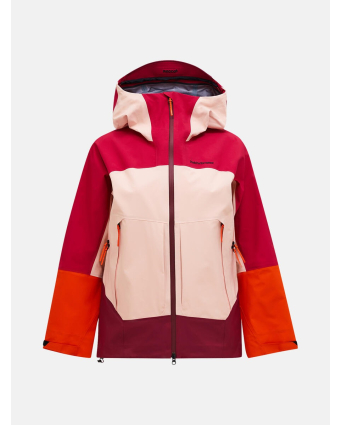Peak Performance Vislight Gore-Tex C-Knit™ 3L Shell Jacket Women Women TECH BURGUNDY