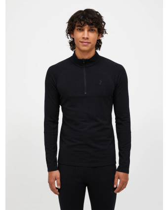 Peak Performance Magic Half Zip Wool-blend Baselayer Men