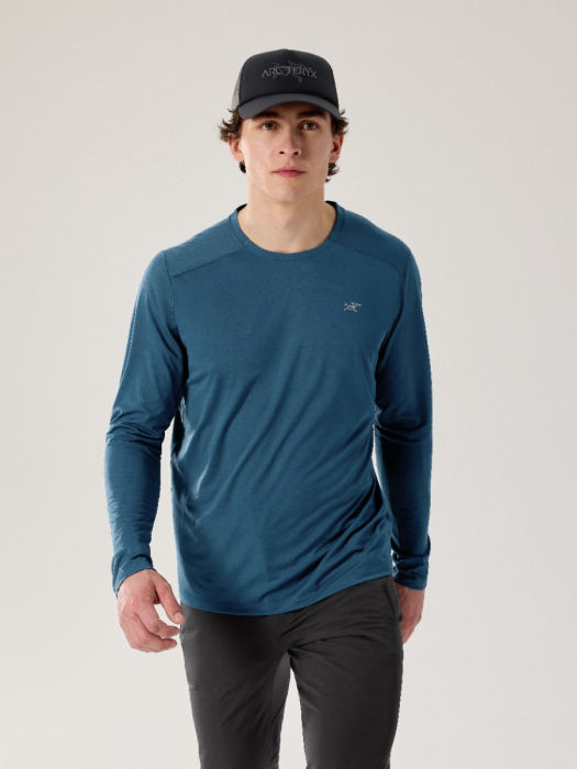 Cormac Crew LS M Nightscape Heather model Cormac Crew LS M Nightscape Heather model