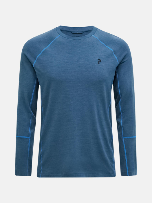 Peak Performance Magic Crew Wool-blend Baselayer Men Men MOUNTAIN LAKE Peak Performance Magic Crew Wool-blend Baselayer Men Men MOUNTAIN LAKE