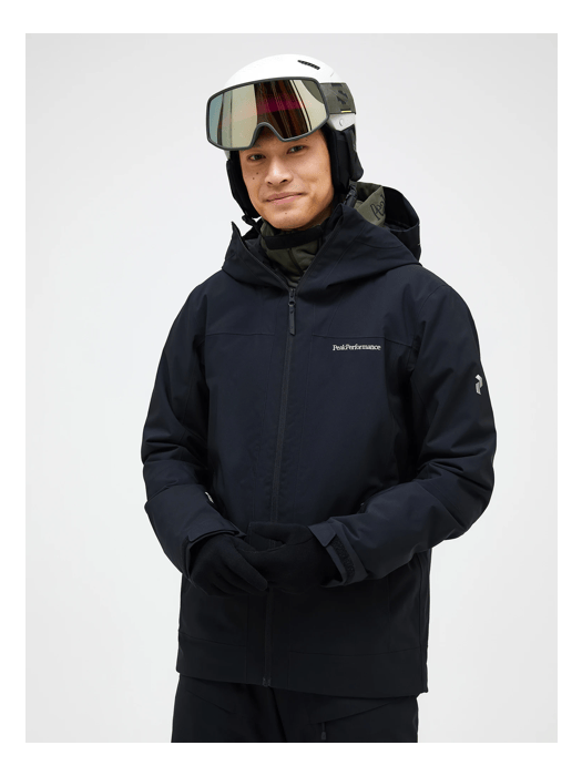 Men Rider Tech Insulated Jacket Black model Men Rider Tech Insulated Jacket Black model