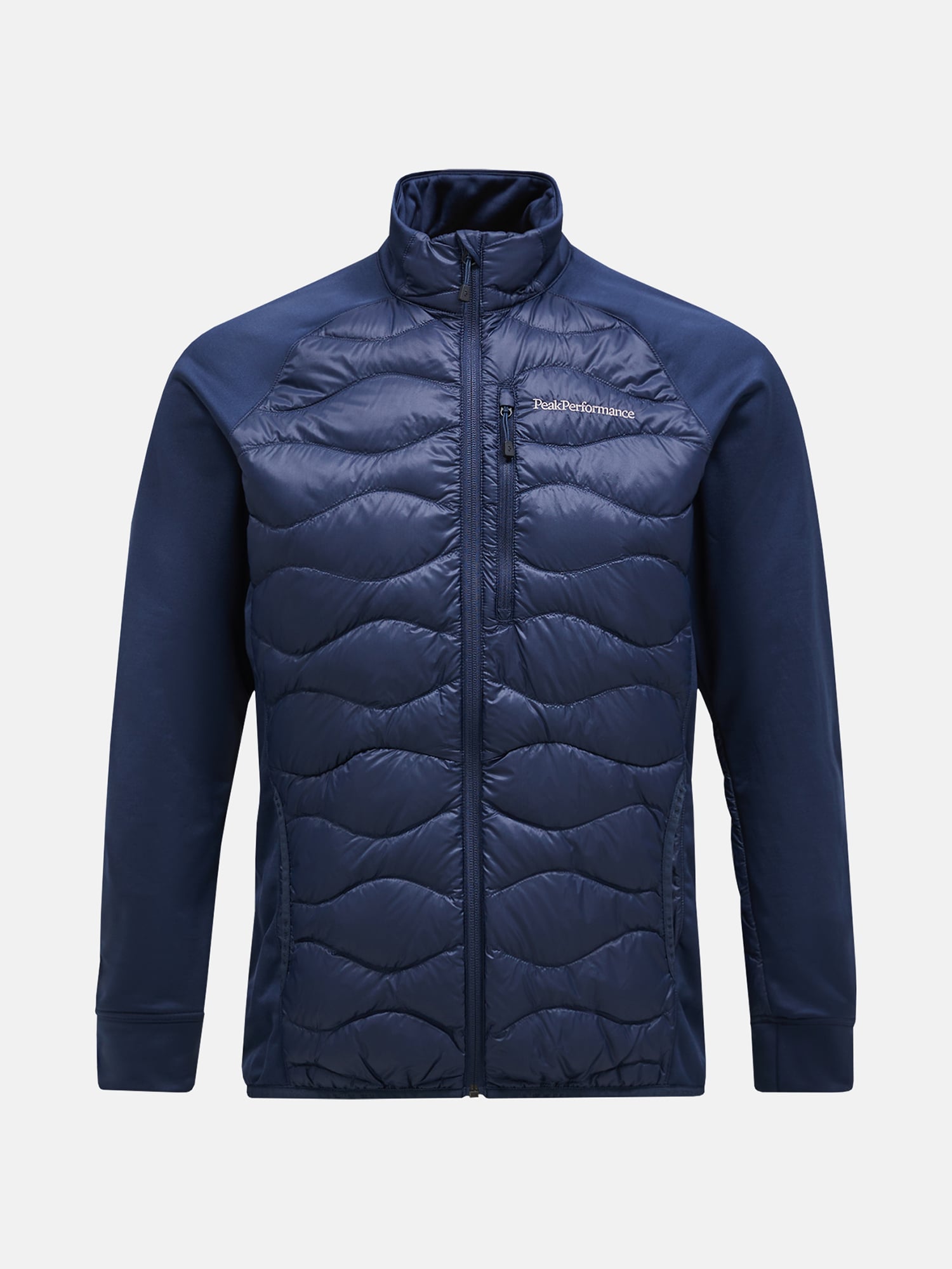 Men Helium Hybrid Down Jacket Peak Performance - Maat: S - Heren - Mid-layer - Blauw / Blue Shadow