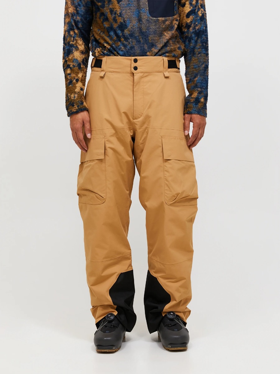Edge HIPE® 2L Insulated Shell Cargo Pants Peak Performance - Maat: 2XL , XL , S , M , L - Heren - Skibroek - Bruin / SIERRA SAND